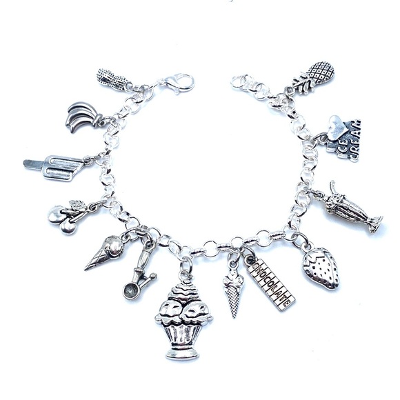 I Love Ice Cream Charm Bracelet - Picture 7 of 7